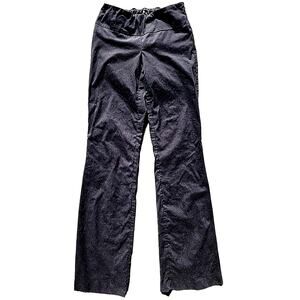 NEVA Pants - Womans 6 - Black Dress Casual Slim Bell Bottom Made in Canada